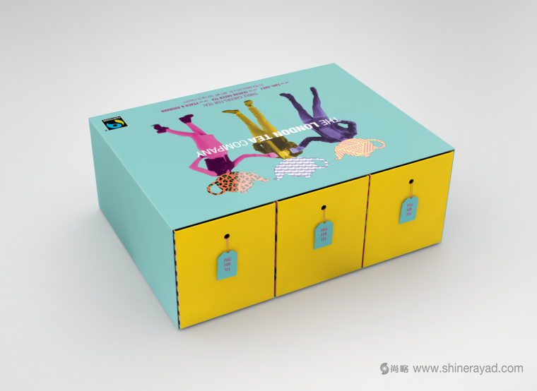 上海包裝設(shè)計(jì)公司分享：倫敦茶葉公司茶葉時(shí)尚禮盒包裝設(shè)計(jì)欣賞7