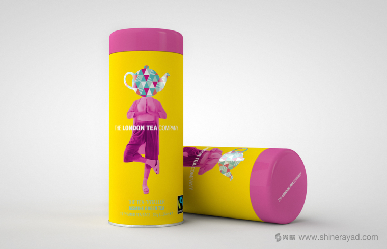上海包裝設(shè)計(jì)公司分享：倫敦茶葉公司茶葉時(shí)尚圓筒禮盒包裝設(shè)計(jì)欣賞10