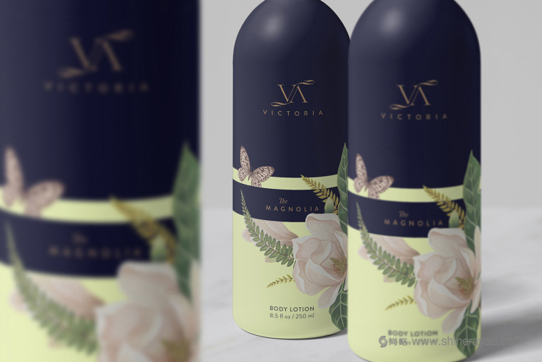 Victoria維多利亞高端女士美容化妝品護(hù)膚品洗浴產(chǎn)品包裝設(shè)計(jì)-上?；瘖y品包裝設(shè)計(jì)公司3