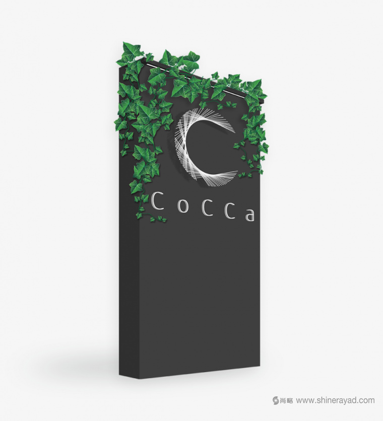 COCCA 時(shí)尚女鞋皮具品牌英文C字母logo設(shè)計(jì)-上海logo設(shè)計(jì)公司4
