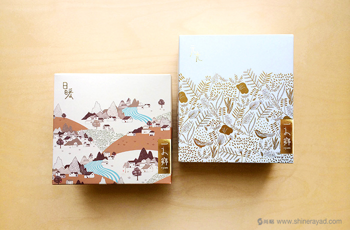 上海食品包裝設(shè)計公司設(shè)計欣賞：一之鄉(xiāng)地方特產(chǎn)蜂蜜蛋糕包裝設(shè)計禮盒設(shè)計8