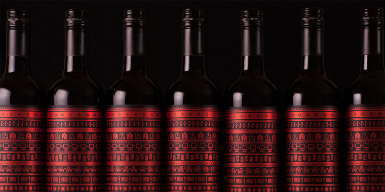 MULLING 圣誕節(jié)日裝慶祝風(fēng)格葡萄酒酒包裝設(shè)計-尚略包裝設(shè)計公司1