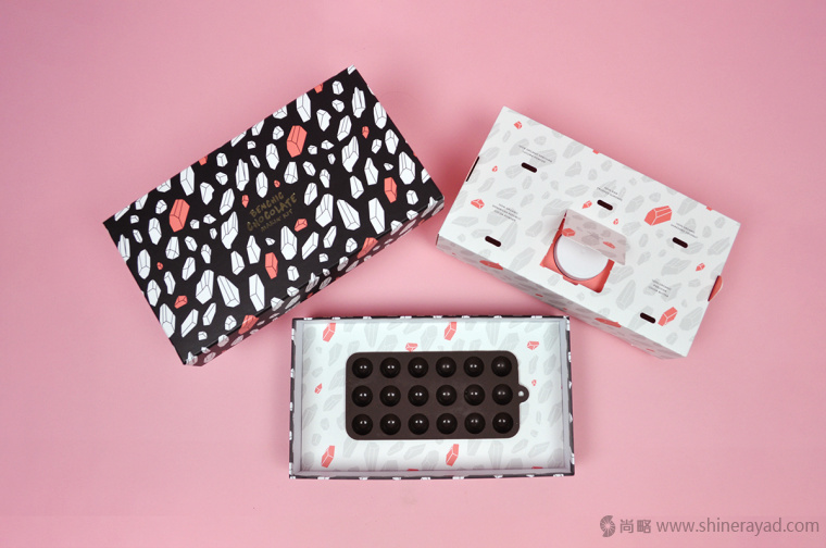 碎片幾何圖案風(fēng)格 BenChic 巧克力包裝設(shè)計(jì)-上海包裝設(shè)計(jì)公司4