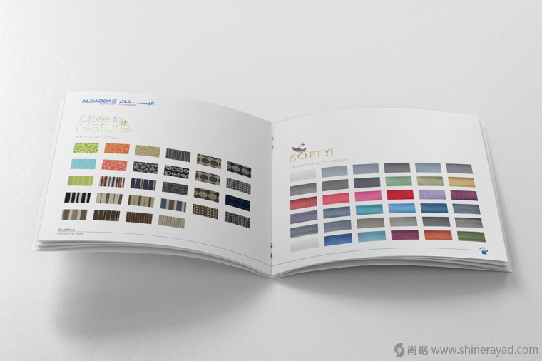 16上海畫冊設計公司-AlBaddad 沙發(fā)布藝靠墊宣傳畫冊設計欣賞