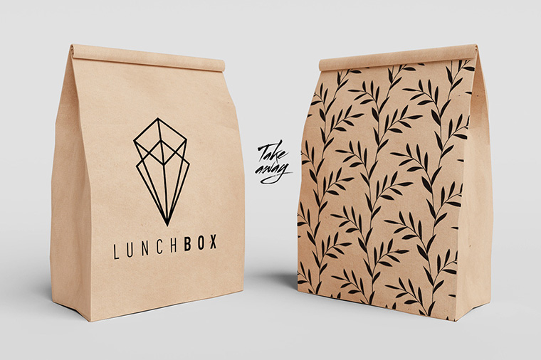 LunchBox 午餐盒子外賣快餐餐飲餐盒包裝設(shè)計-上海包裝設(shè)計公司3