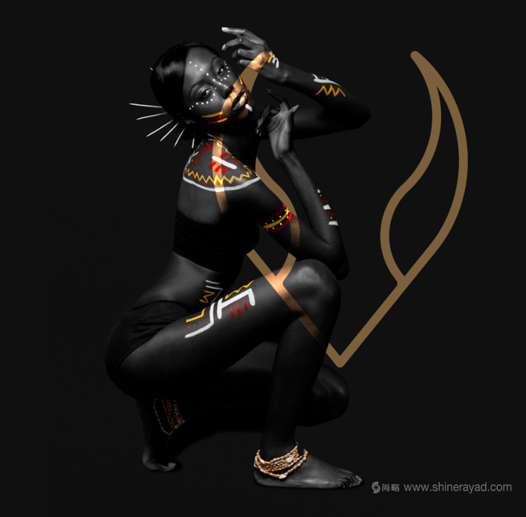 Chic Afrique 在線服飾零售電商女裝時裝服裝品牌LOGO設(shè)計-上海LOGO設(shè)計公司5