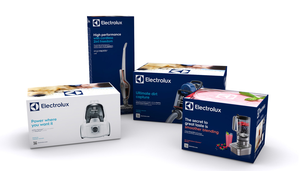 Electrolux 伊萊克斯家電品牌小家電包裝設(shè)計