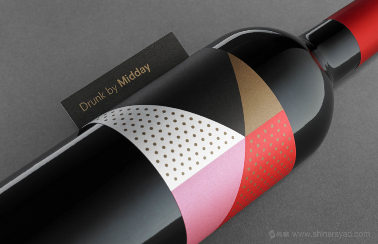 Drunk by Midday 醉到中午葡萄酒包裝設(shè)計(jì)-上海包裝設(shè)計(jì)公司設(shè)計(jì)欣賞1