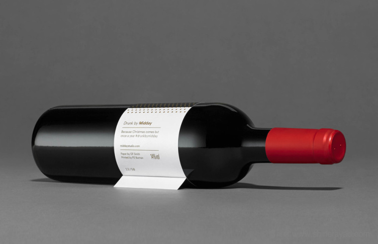 Drunk by Midday 醉到中午葡萄酒包裝設(shè)計(jì)-上海包裝設(shè)計(jì)公司設(shè)計(jì)欣賞3