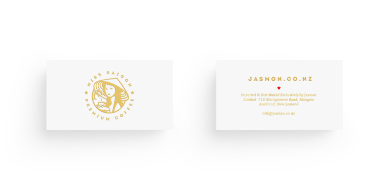 越南西貢小姐咖啡品牌LOGO設(shè)計-名片設(shè)計-上海LOGO設(shè)計公司3