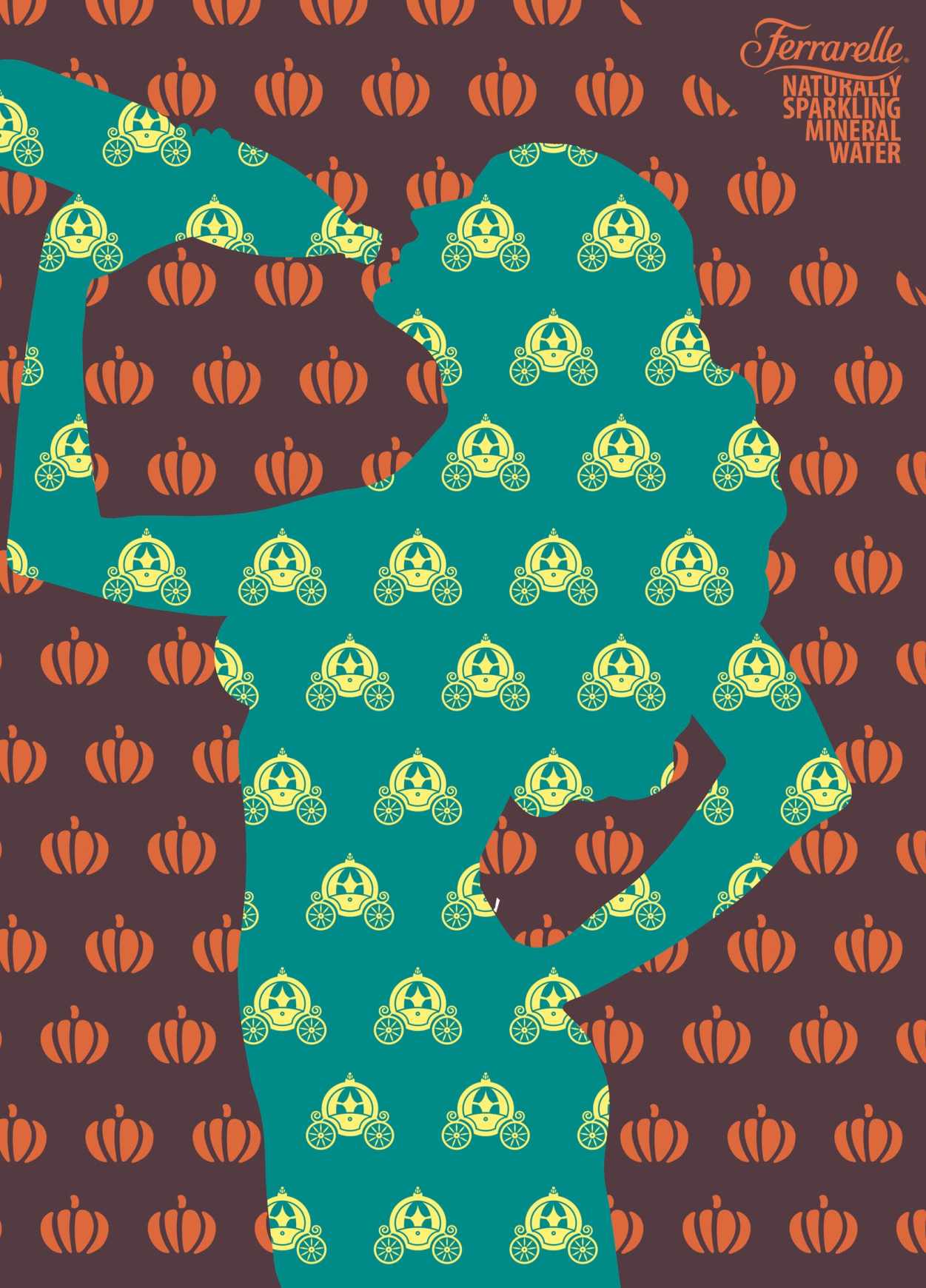 上海尚略廣告設(shè)計(jì)公司分享：Ferrarelle 礦泉水閃亮篇平面廣告創(chuàng)意設(shè)計(jì)5-小汽車篇