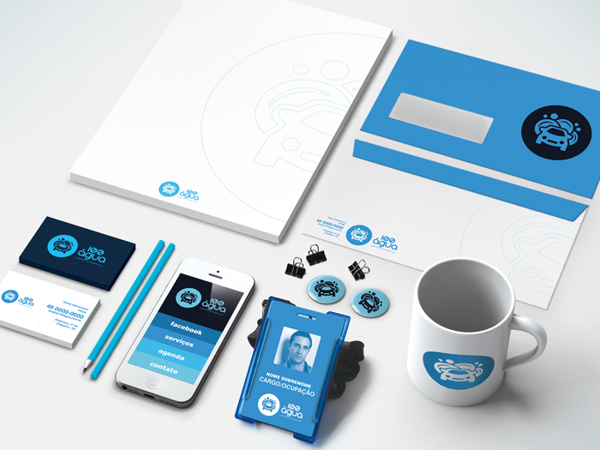 100água 汽車清洗養(yǎng)護品公司品牌VI設計-尚略廣告上海品牌設計公司