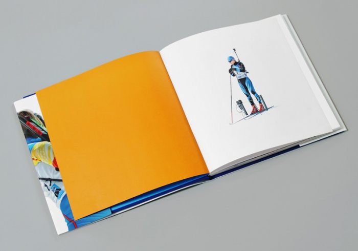 上海畫冊設計公司-俄羅斯天然氣工業(yè)公司冬季運動畫冊設計2