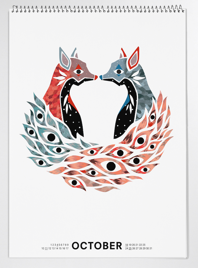 北歐斯堪尼亞藝術(shù)臺歷設(shè)計－上海平面設(shè)計公司分享12