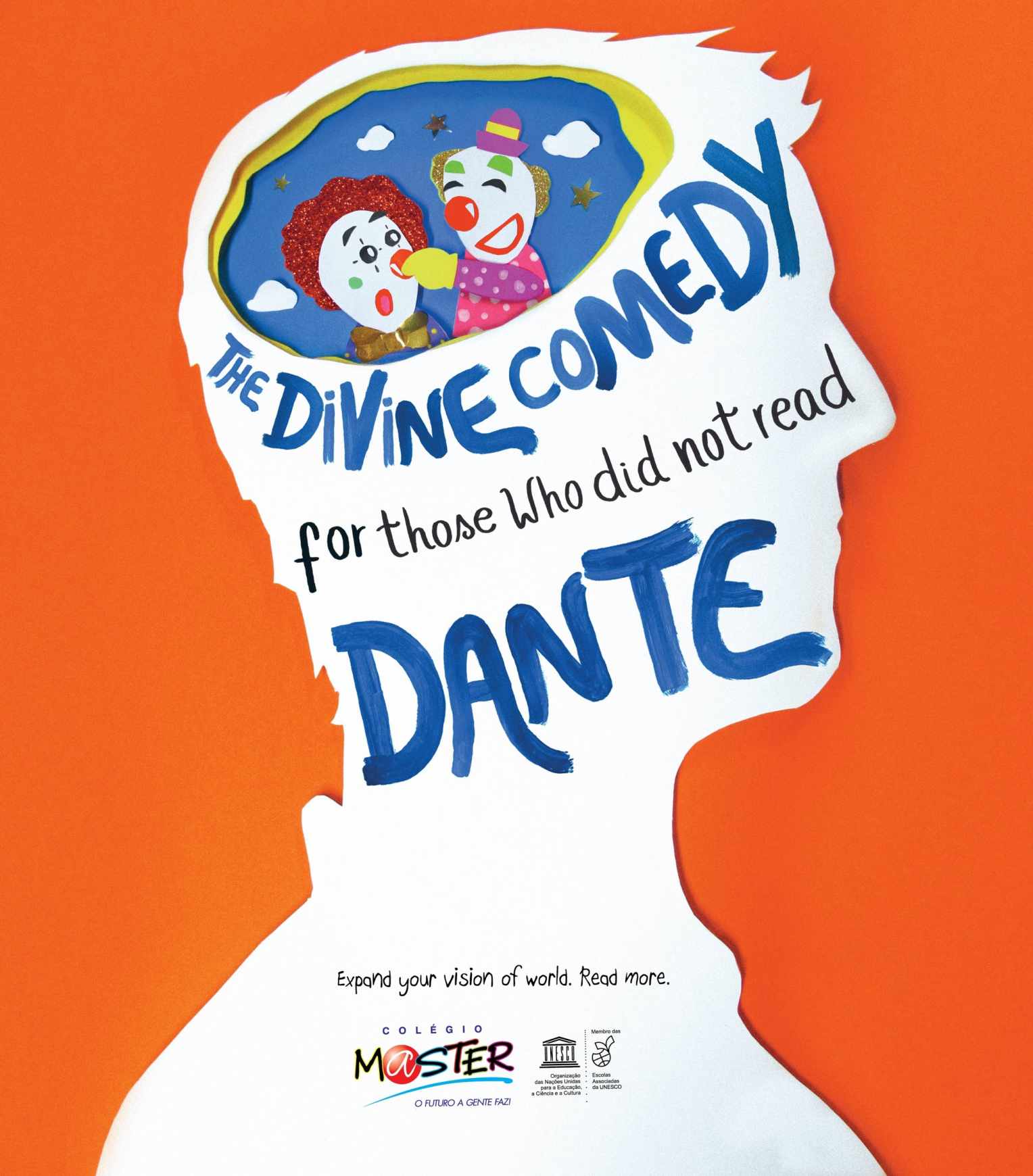 Master 大學(xué)學(xué)校夢想篇平面廣告創(chuàng)意設(shè)計(jì)－上海廣告設(shè)計(jì)公司國外廣告欣賞－但丁篇