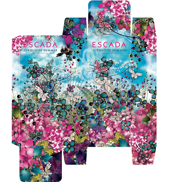 尚略上海廣告設計公司設計佳作分享 ESCADA 香水春夏版包裝設計刀版4