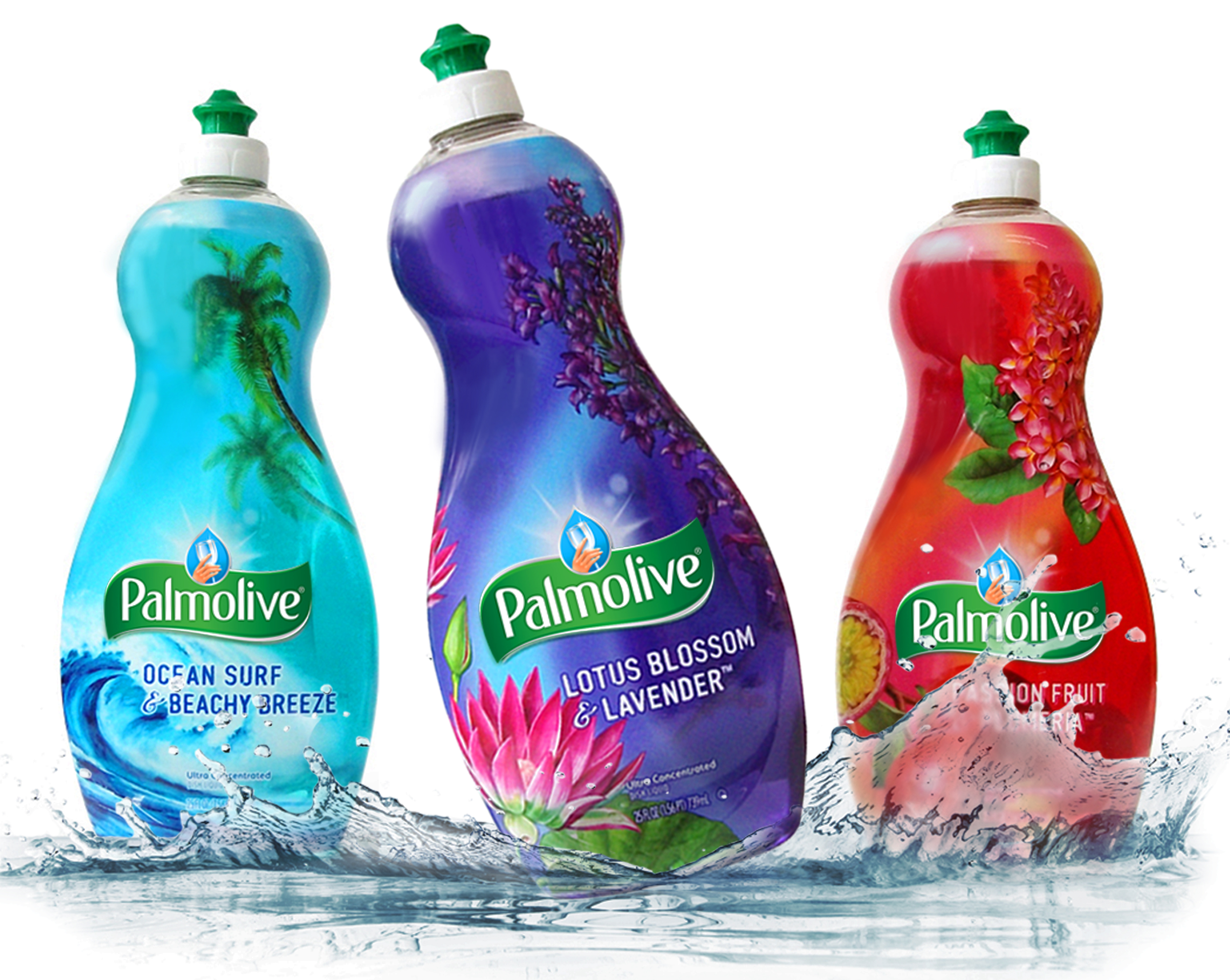 上海包裝設(shè)計(jì)公司國(guó)外包裝設(shè)計(jì)欣賞：高露潔棕欖Palmolive果蔬清洗劑包裝設(shè)計(jì)1