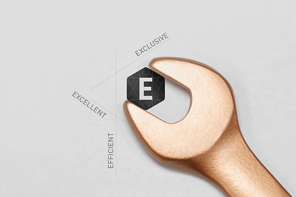 EXCLUSIVE自行車修理部標(biāo)志設(shè)計(jì)品牌形象設(shè)計(jì)-上海品牌策劃設(shè)計(jì)公司設(shè)計(jì)欣賞5