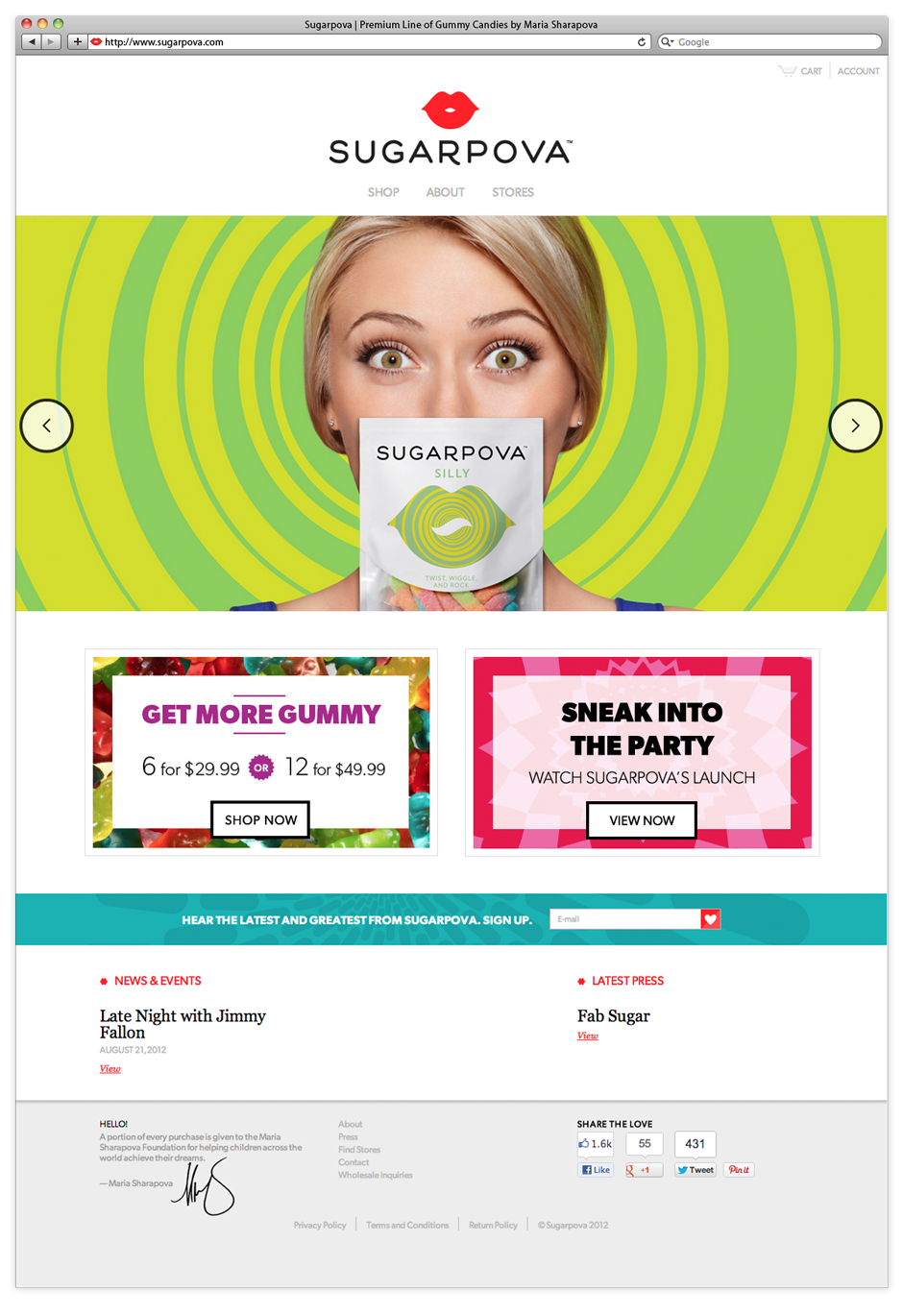 Sugarpova 薩拉波娃糖果店糖果品牌形象設(shè)計(jì)10-網(wǎng)站策劃設(shè)計(jì)5-上海品牌策劃設(shè)計(jì)公司分享