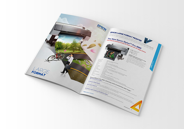 上海宣傳畫冊設(shè)計公司分享Epson 愛普生打印機產(chǎn)品宣傳畫冊設(shè)計5