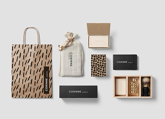 Corinne 黑白護(hù)膚化妝品包裝設(shè)計(jì)-上海包裝設(shè)計(jì)公司國(guó)外包裝設(shè)計(jì)欣賞6