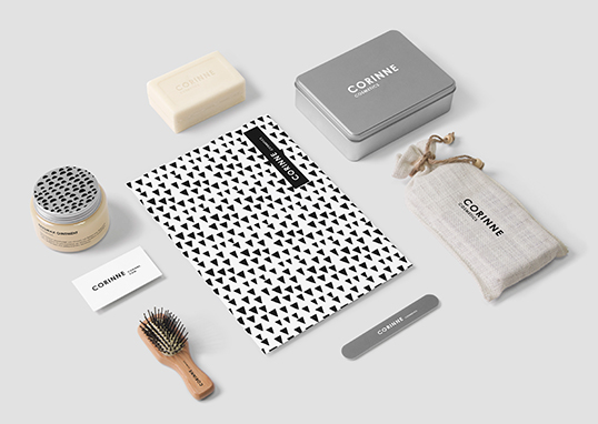 Corinne 黑白護(hù)膚化妝品包裝設(shè)計(jì)品牌VI設(shè)計(jì)-上海包裝設(shè)計(jì)公司國(guó)外包裝設(shè)計(jì)欣賞8