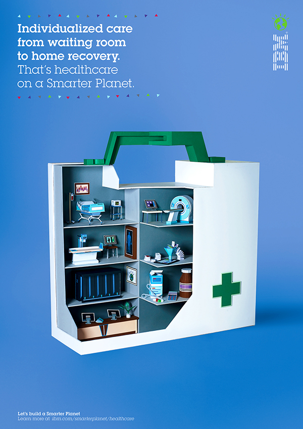 IBM 改善商業(yè)平面創(chuàng)意廣告海報設(shè)計醫(yī)療篇-上海廣告設(shè)計公司國外廣告欣賞4