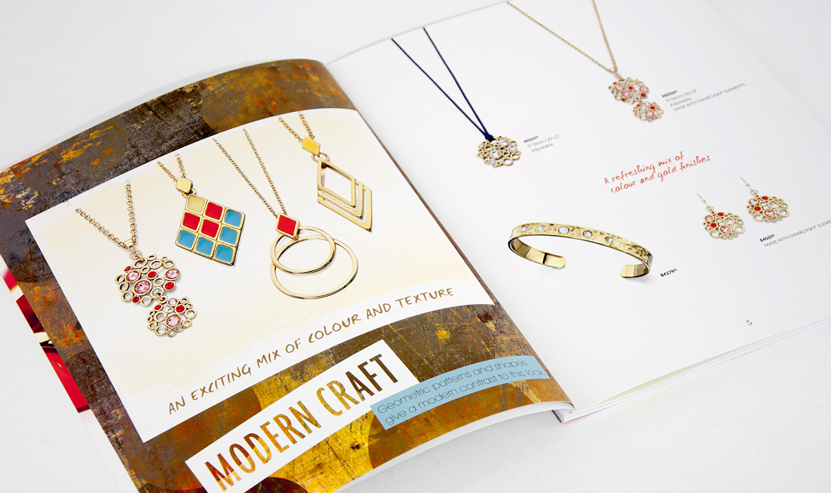 上海畫冊(cè)設(shè)計(jì)公司分享：Fiorelli 黃金珠寶首飾宣傳畫冊(cè)設(shè)計(jì)4