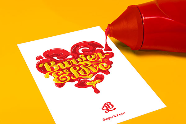 Burger&Love 漢堡快餐餐廳品牌形象設(shè)計(jì)17 Burger&Love 漢堡快餐餐廳品牌形象設(shè)計(jì)17