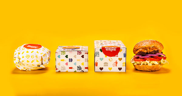 Burger&Love 漢堡快餐餐廳品牌形象設(shè)計(jì)18-漢堡薯?xiàng)l包裝設(shè)計(jì) Burger&Love 漢堡快餐餐廳品牌形象設(shè)計(jì)18-漢堡薯?xiàng)l包裝設(shè)計(jì)