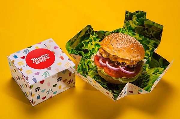 Burger&Love 漢堡快餐餐廳品牌形象設(shè)計(jì)27-漢堡薯?xiàng)l包裝設(shè)計(jì)8 Burger&Love 漢堡快餐餐廳品牌形象設(shè)計(jì)27-漢堡薯?xiàng)l包裝設(shè)計(jì)8
