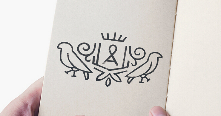 上海品牌策劃設(shè)計(jì)公司分享Adelis 皮具皮包鳥形品牌標(biāo)志設(shè)計(jì)2