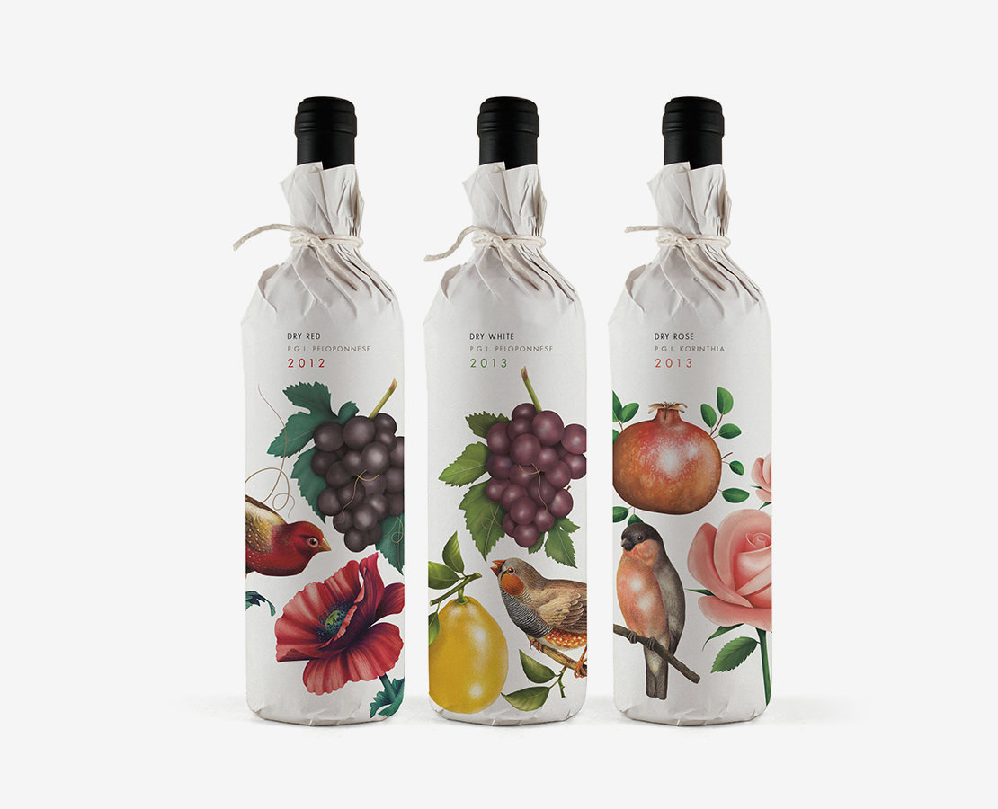 Pure Drops 紅酒包裝設(shè)計(jì)插畫版-上海包裝設(shè)計(jì)公司國外包裝設(shè)計(jì)欣賞3