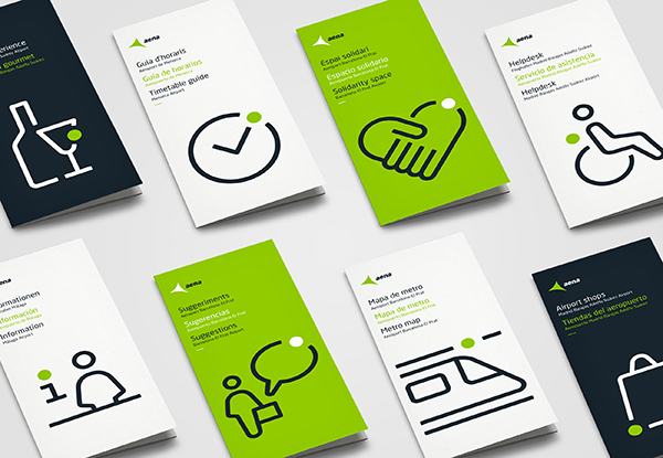 Aena 航空導(dǎo)航與客戶服務(wù)品牌識(shí)別設(shè)計(jì)導(dǎo)航圖標(biāo)設(shè)計(jì)19