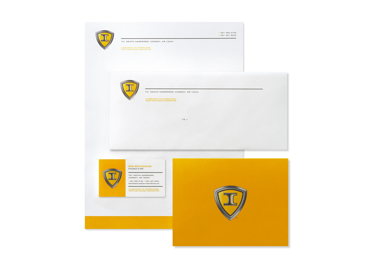 INTERNATIONAL卡車品牌標(biāo)志設(shè)計VI設(shè)計8