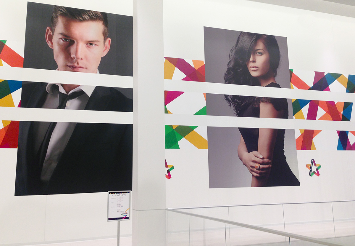 美國購物中心標志設(shè)計品牌VI形象設(shè)計7-海報設(shè)計-上海品牌策劃設(shè)計公司