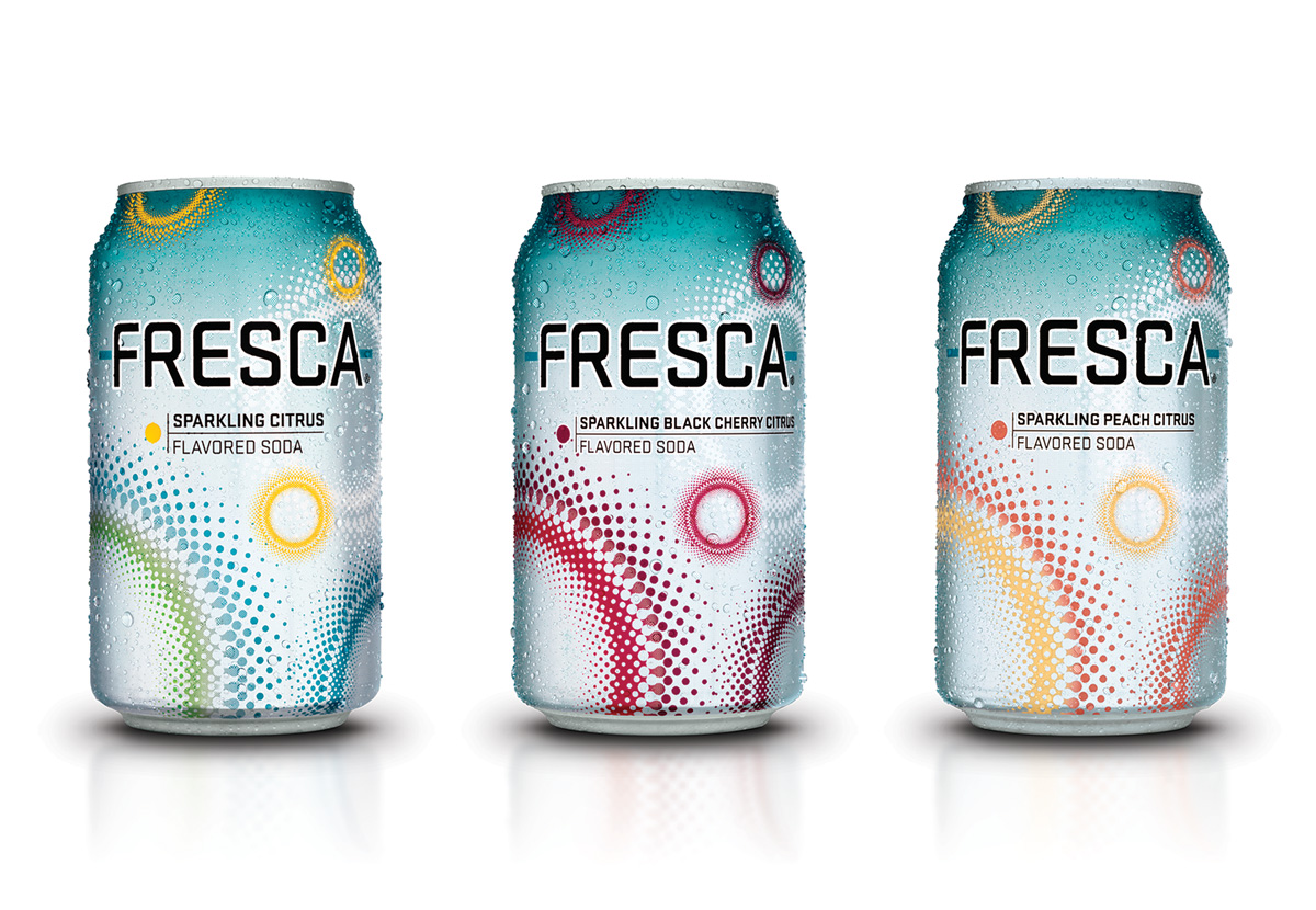 FRESCA 碳酸飲料包裝設(shè)計-上海包裝設(shè)計公司分享1