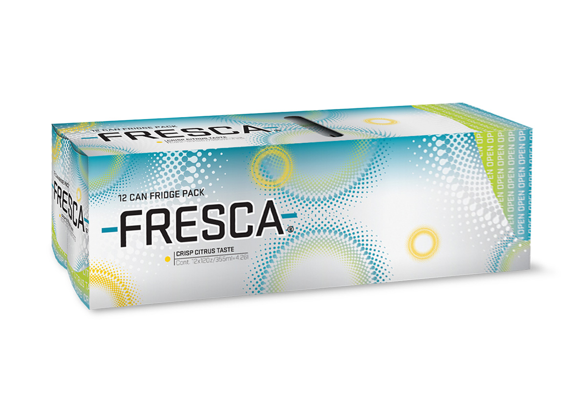 FRESCA 碳酸飲料包裝設(shè)計-上海包裝設(shè)計公司分享5