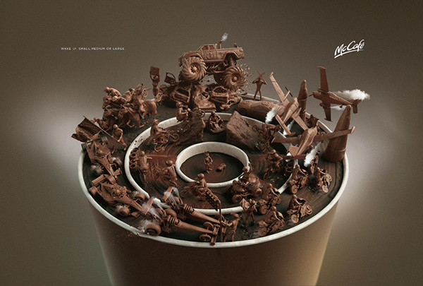 上海廣告策劃公司分享McCafe麥咖啡平面創(chuàng)意廣告設(shè)計2