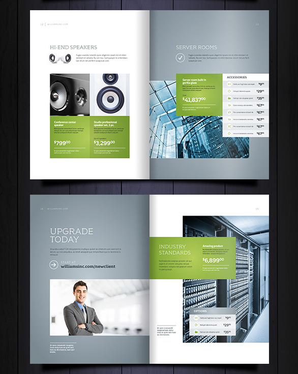 上海樣本設(shè)計公司分享Williams 電腦服務(wù)器設(shè)備產(chǎn)品樣本設(shè)計6