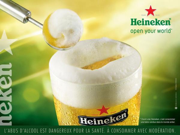 尚略上海廣告公司推薦：喜力啤酒戶外平面廣告欣賞2