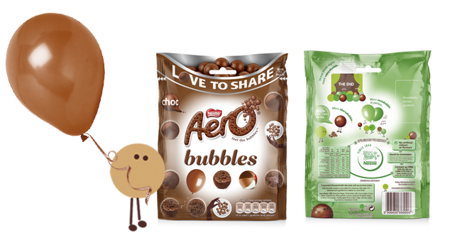 Aero 巧克力休閑食品包裝設(shè)計-上海包裝設(shè)計公司分享2