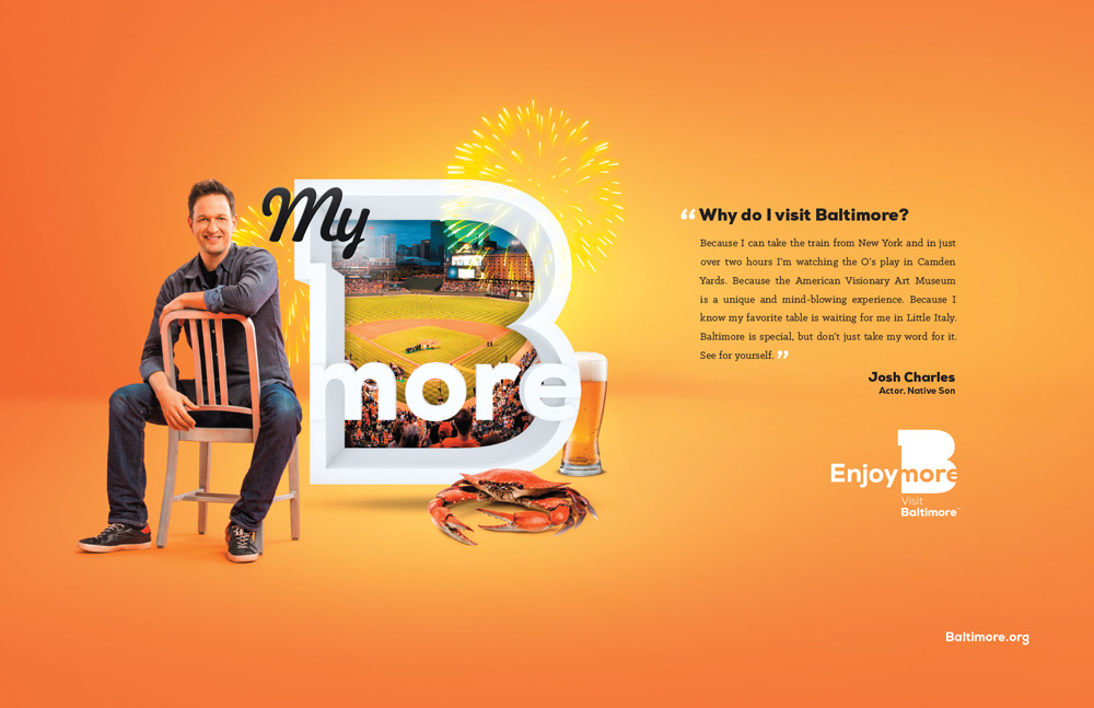 巴爾的摩旅游城市品牌VI形象設(shè)計(jì)平面廣告設(shè)計(jì)7