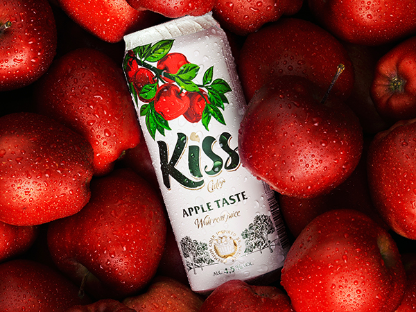 上海包裝設(shè)計公司設(shè)計推薦：Kiss Cider 果酒包裝設(shè)計0