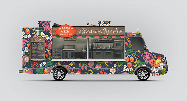 FoodFurgon 奶茶速飲餐車(chē)品牌形象設(shè)計(jì)VI設(shè)計(jì)10