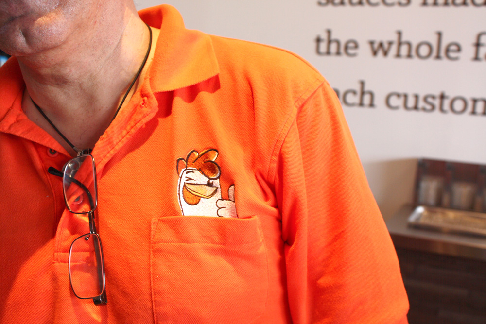 Pudgie 炸雞連鎖快餐廳品牌形象設(shè)計(jì)-員工服飾設(shè)計(jì)6