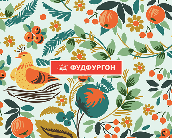 FoodFurgon 奶茶速飲餐車品牌形象設(shè)計VI設(shè)計1