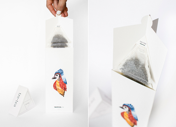 上海包裝設(shè)計公司分享 tre?tea 茶葉鳥系列包裝設(shè)計4