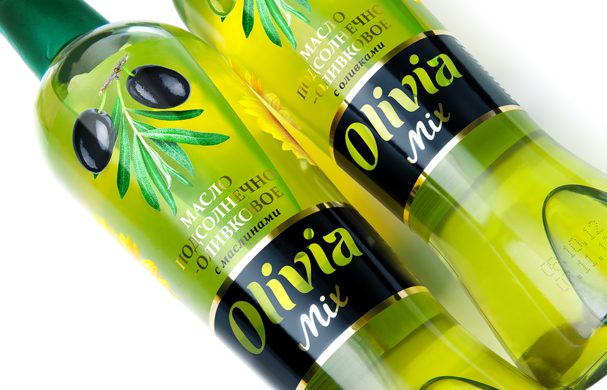 上海食用油包裝設(shè)計公司分享 Olivia橄欖油葵花籽油包裝設(shè)計3