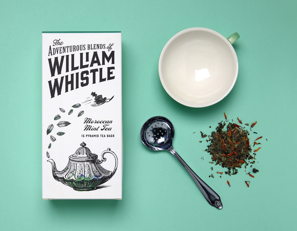 William Whistle 茶葉和咖啡品牌包裝設(shè)計(jì)5